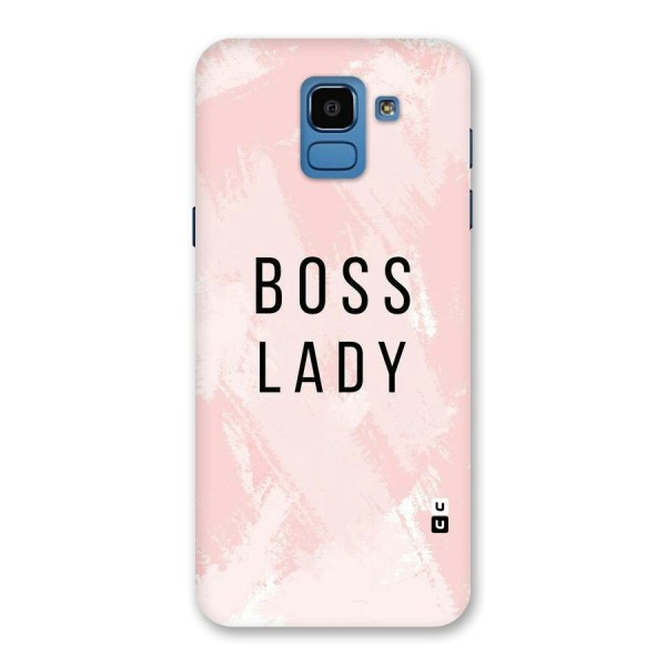 Boss Lady Pink Back Case for Galaxy On6