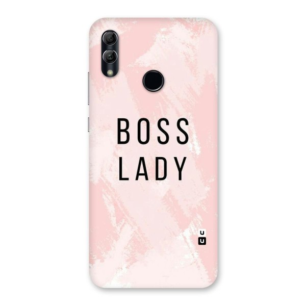 Boss Lady Pink Back Case for Honor 10 Lite