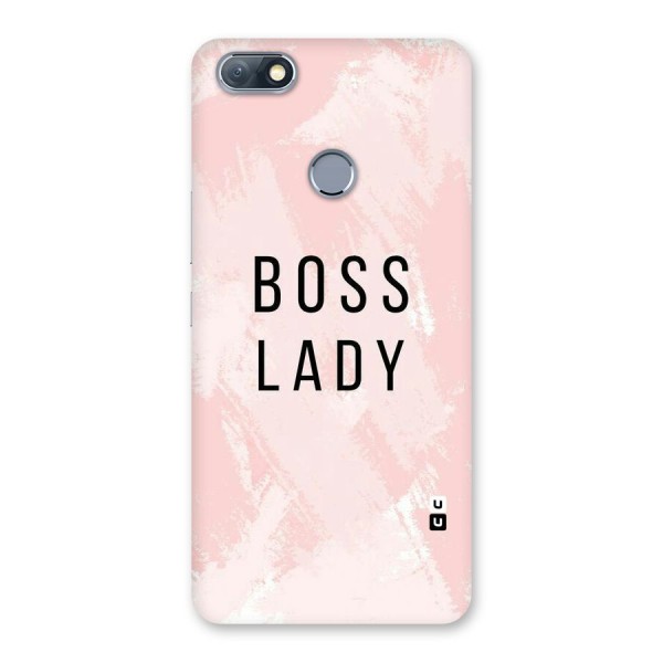 Boss Lady Pink Back Case for Infinix Note 5