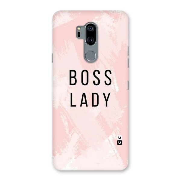 Boss Lady Pink Back Case for LG G7