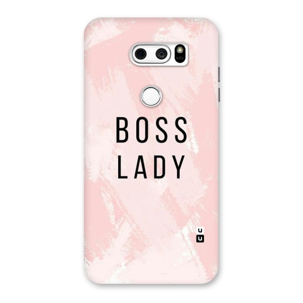 Boss Lady Pink Back Case for LG V30