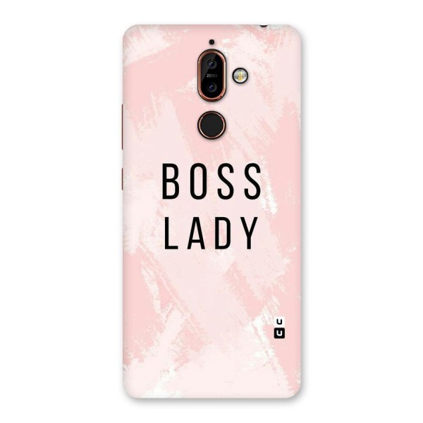 Boss Lady Pink Back Case for Nokia 7 Plus