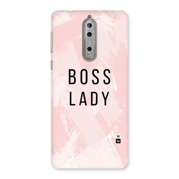 Boss Lady Pink Back Case for Nokia 8