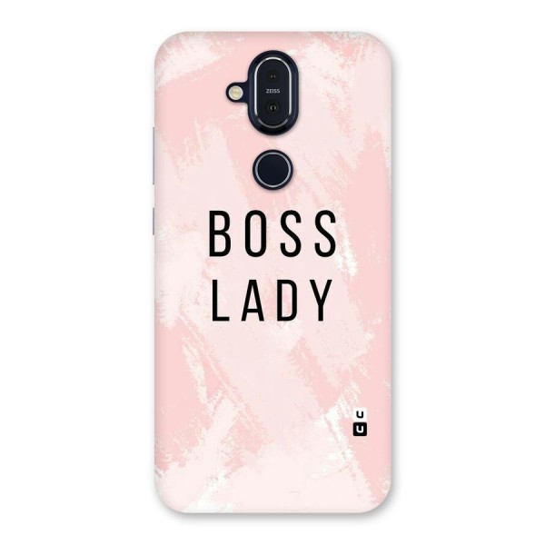 Boss Lady Pink Back Case for Nokia 8.1