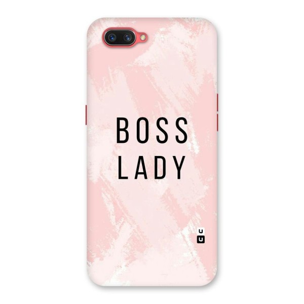 Boss Lady Pink Back Case for Oppo A3s