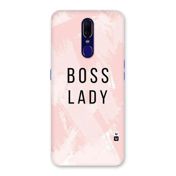 Boss Lady Pink Back Case for Oppo A9