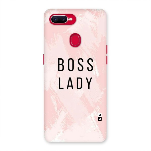 Boss Lady Pink Back Case for Oppo F9 Pro