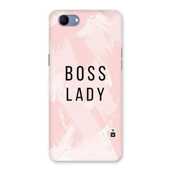 Boss Lady Pink Back Case for Oppo Realme 1