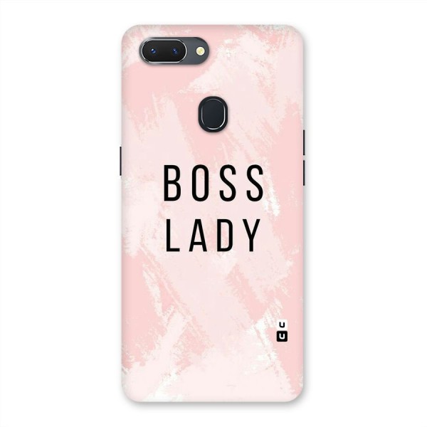 Boss Lady Pink Back Case for Oppo Realme 2