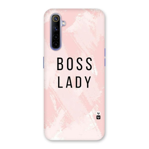 Boss Lady Pink Back Case for Realme 6