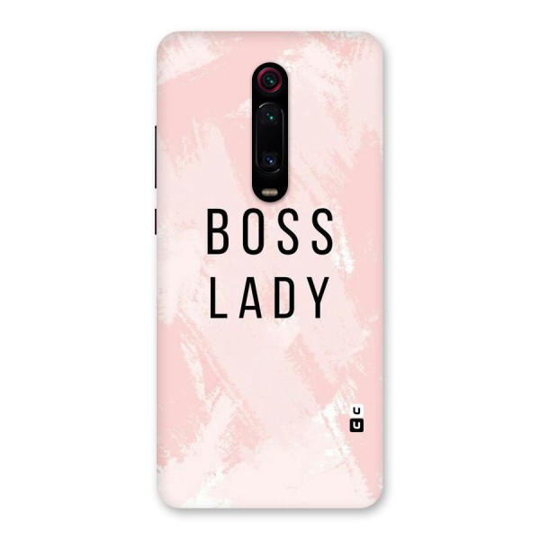 Boss Lady Pink Back Case for Redmi K20 Pro