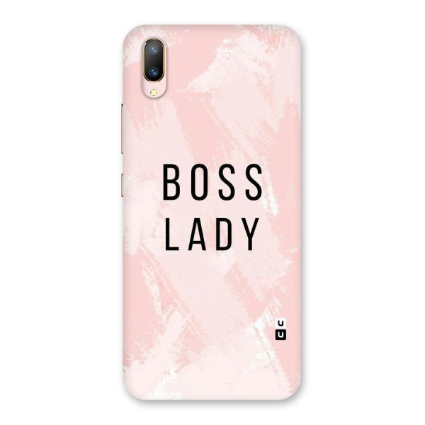 Boss Lady Pink Back Case for Vivo V11 Pro
