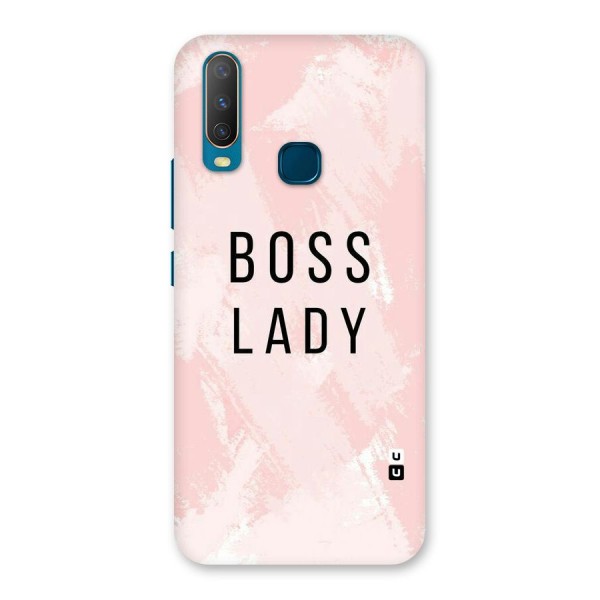 Boss Lady Pink Back Case for Vivo Y17