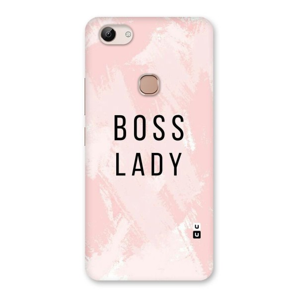 Boss Lady Pink Back Case for Vivo Y83