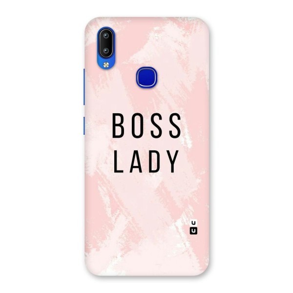 Boss Lady Pink Back Case for Vivo Y91