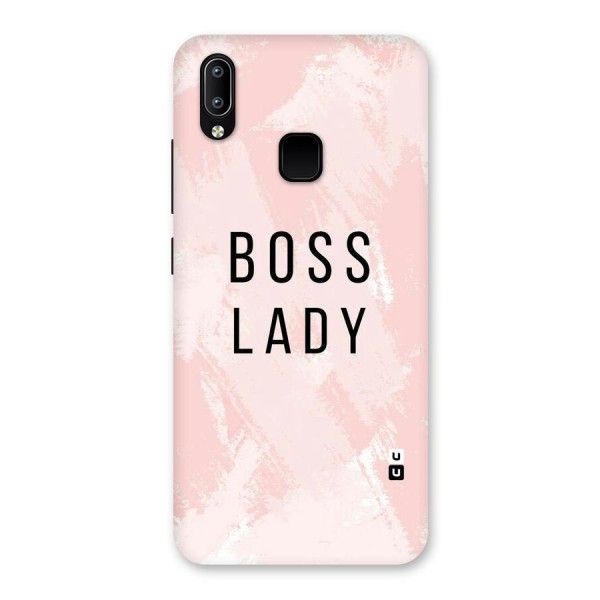 Boss Lady Pink Back Case for Vivo Y93