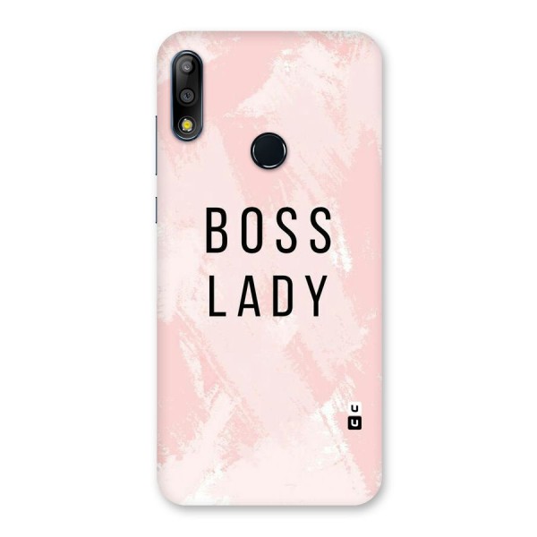 Boss Lady Pink Back Case for Zenfone Max Pro M2