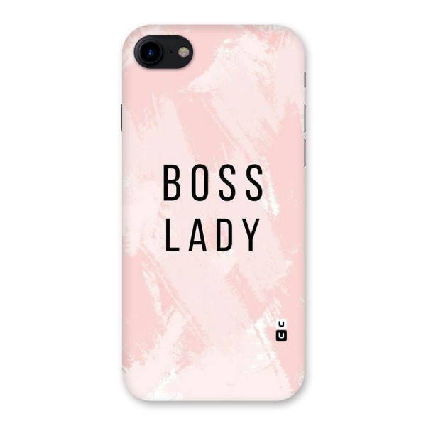 Boss Lady Pink Back Case for iPhone SE 2020