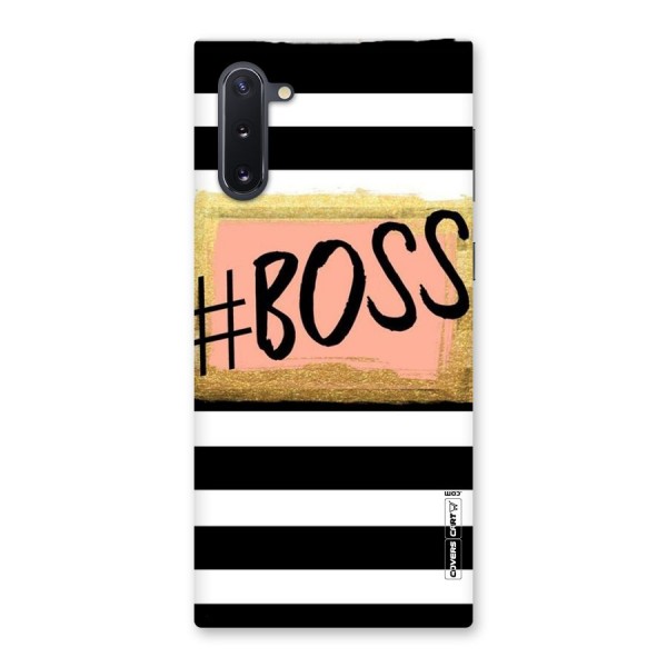 Boss Stripes Back Case for Galaxy Note 10