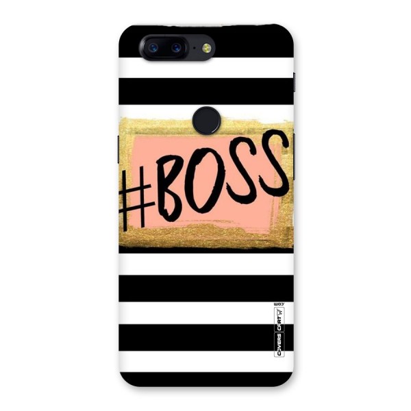 Boss Stripes Back Case for OnePlus 5T
