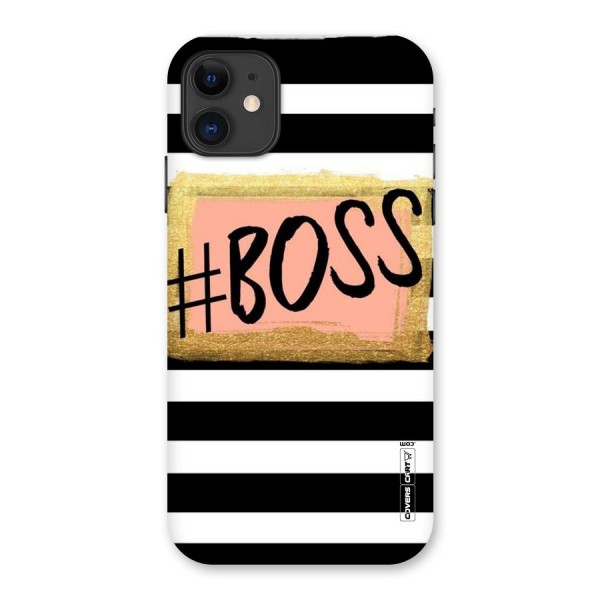 Boss Stripes Back Case for iPhone 11