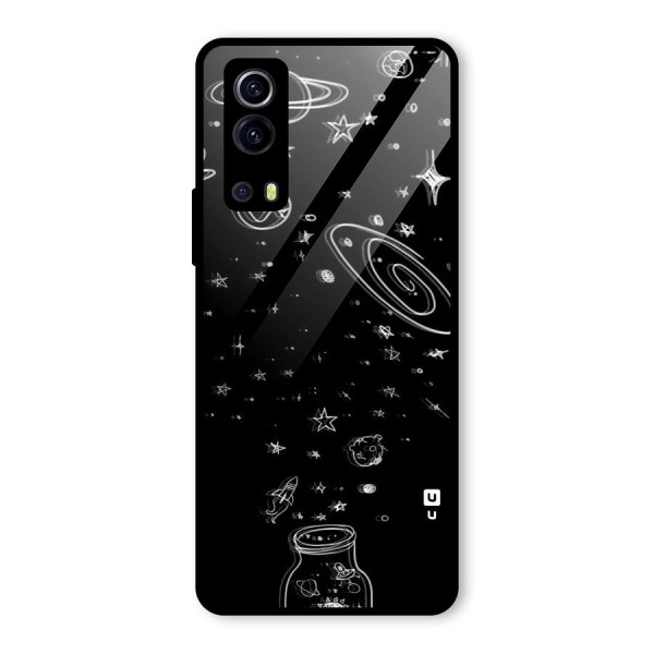 Bottle Of Stars Glass Back Case for Vivo iQOO Z3