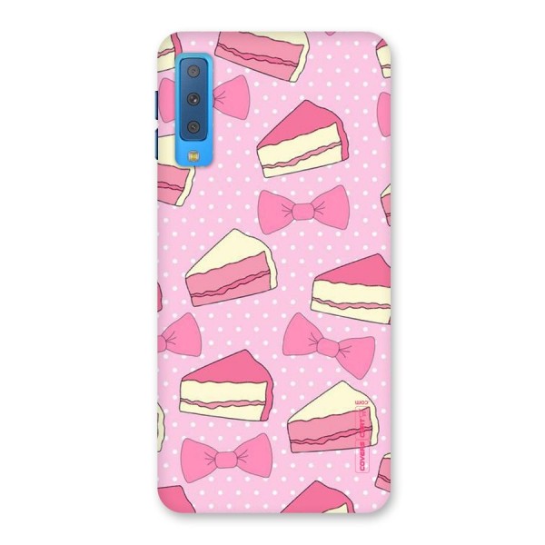 Bow Cake Back Case for Galaxy A7 (2018)