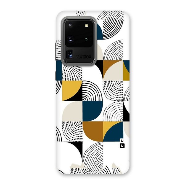 Boxes Pattern Back Case for Galaxy S20 Ultra