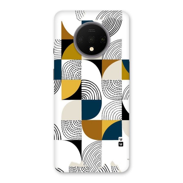 Boxes Pattern Back Case for OnePlus 7T