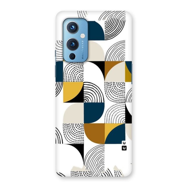Boxes Pattern Back Case for OnePlus 9