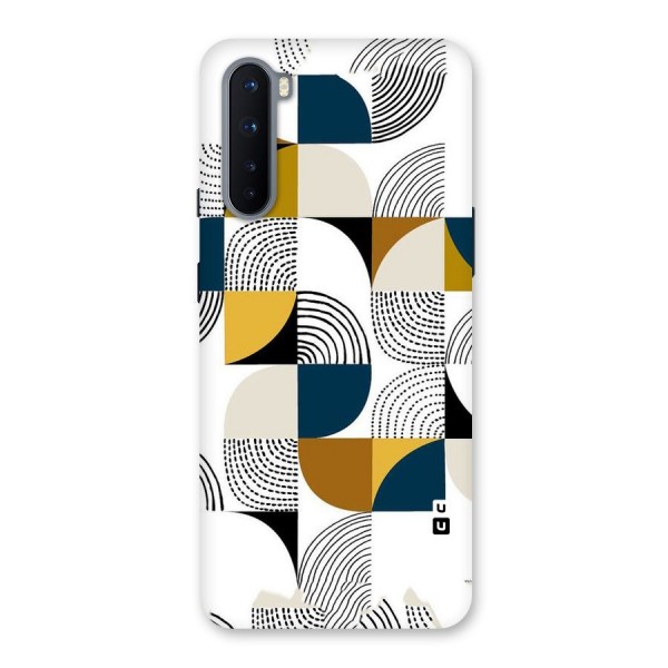Boxes Pattern Back Case for OnePlus Nord
