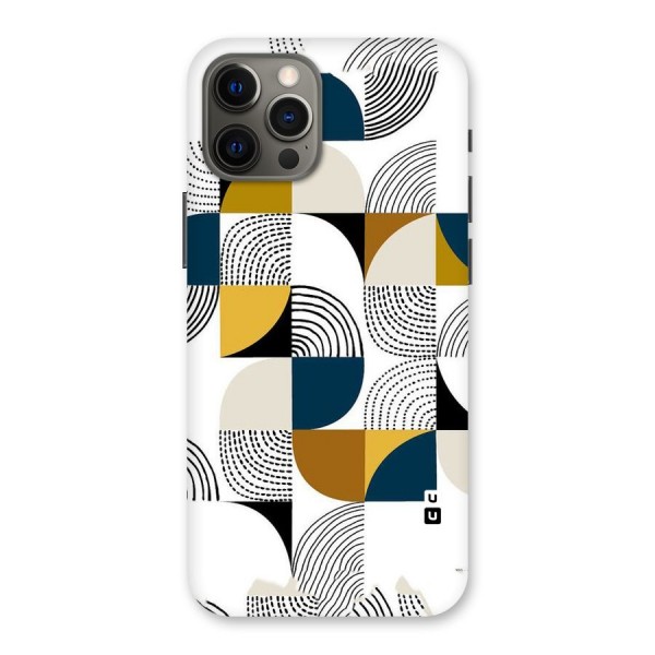 Boxes Pattern Back Case for iPhone 12 Pro Max