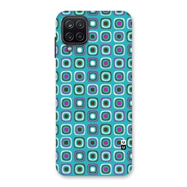 Boxes Tiny Pattern Back Case for Galaxy A12