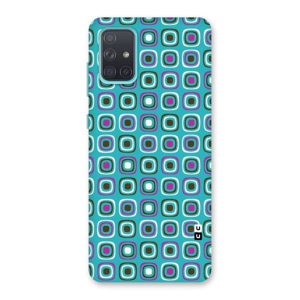 Boxes Tiny Pattern Back Case for Galaxy A71