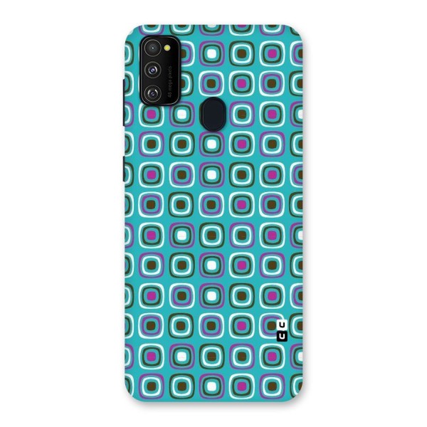 Boxes Tiny Pattern Back Case for Galaxy M21