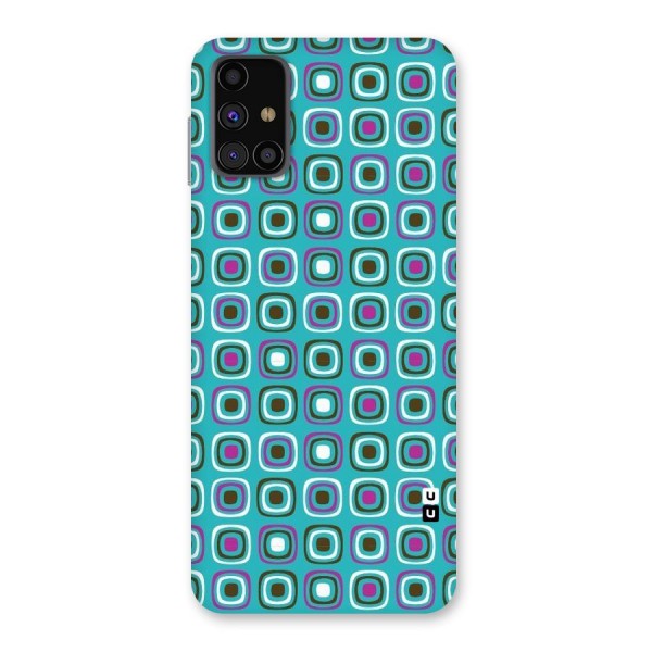 Boxes Tiny Pattern Back Case for Galaxy M31s