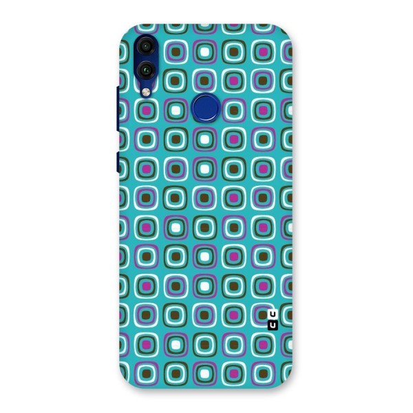 Boxes Tiny Pattern Back Case for Honor 8C