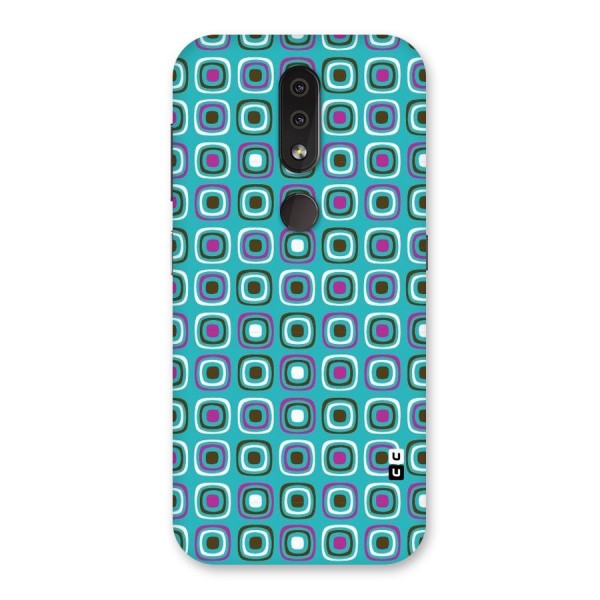 Boxes Tiny Pattern Back Case for Nokia 4.2