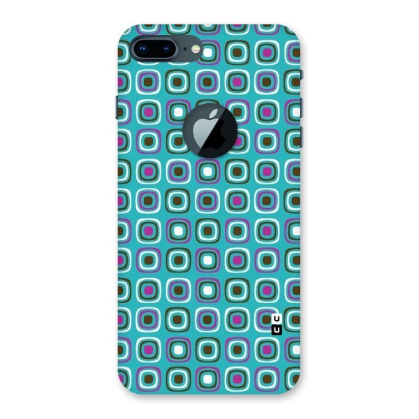 Boxes Tiny Pattern Back Case for iPhone 7 Plus Logo Cut