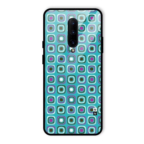 Boxes Tiny Pattern Glass Back Case for OnePlus 7 Pro