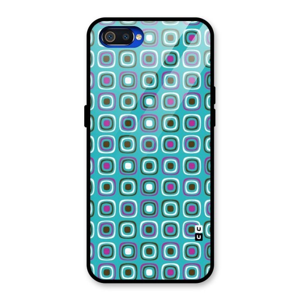 Boxes Tiny Pattern Glass Back Case for Realme C2