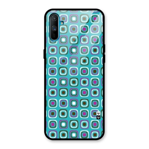 Boxes Tiny Pattern Glass Back Case for Realme C3