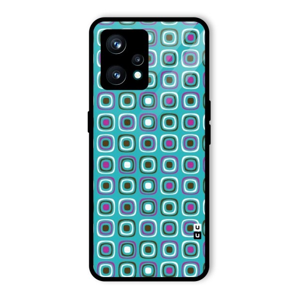 Boxes Tiny Pattern Glass Back Case for Realme Narzo 50 Pro