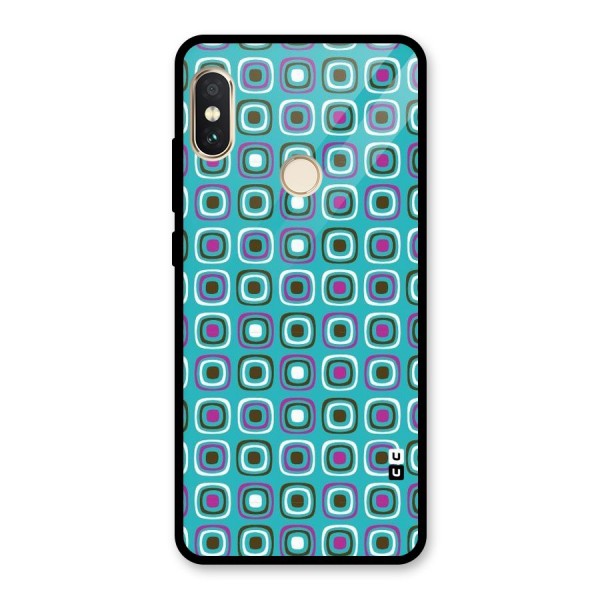 Boxes Tiny Pattern Glass Back Case for Redmi Note 5 Pro
