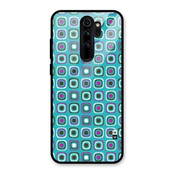 Boxes Tiny Pattern Glass Back Case for Redmi Note 8 Pro