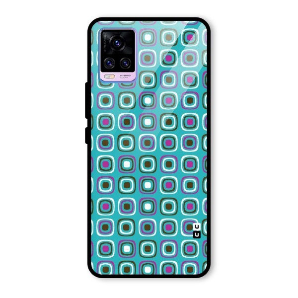 Boxes Tiny Pattern Glass Back Case for Vivo V20 Pro