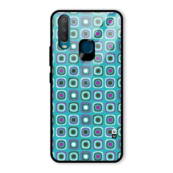 Boxes Tiny Pattern Glass Back Case for Vivo Y15