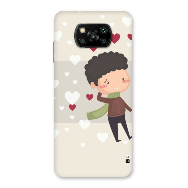 Boy in love Back Case for Poco X3