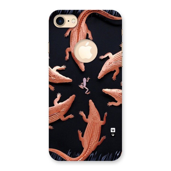 Brave Frog Back Case for iPhone 7 Logo Cut