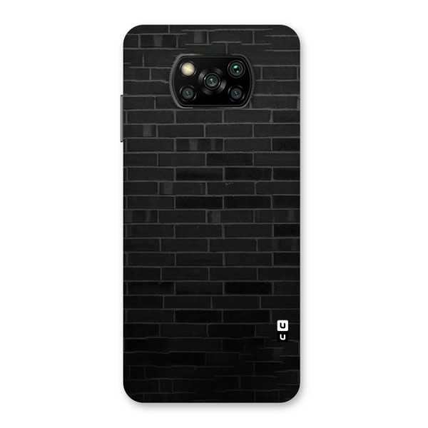 Brick Wall Back Case for Poco X3